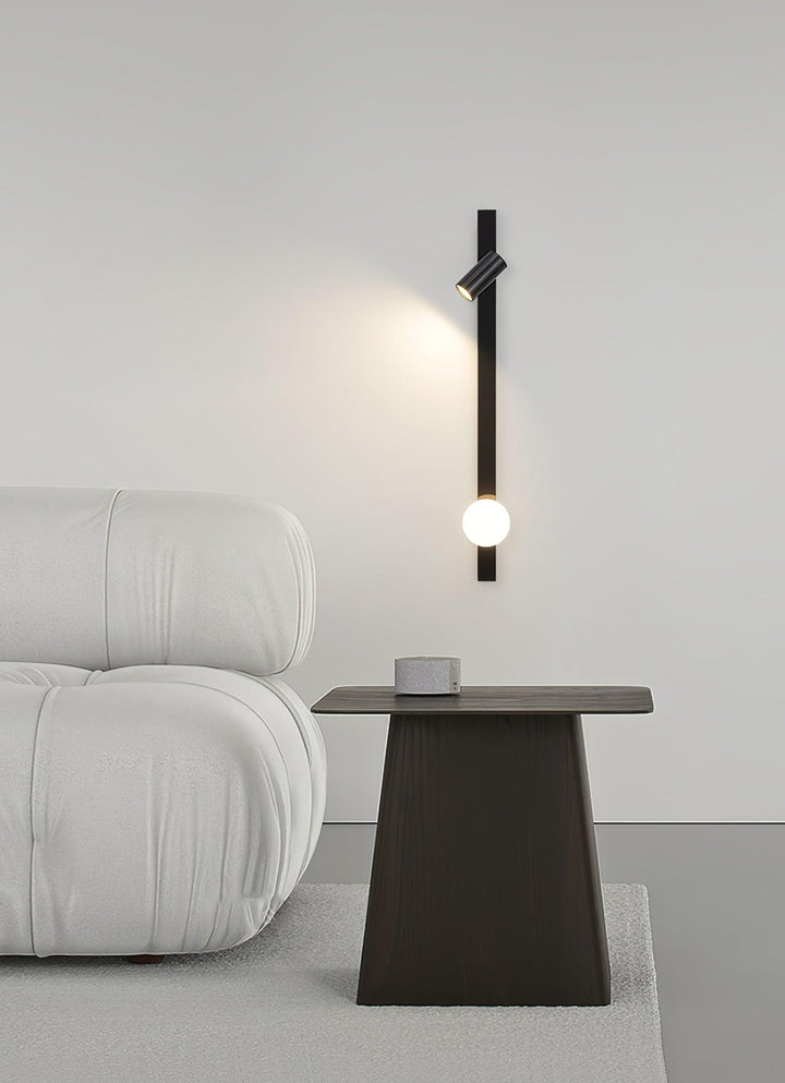 Lång Arm Vägglampa med Stickkontakt