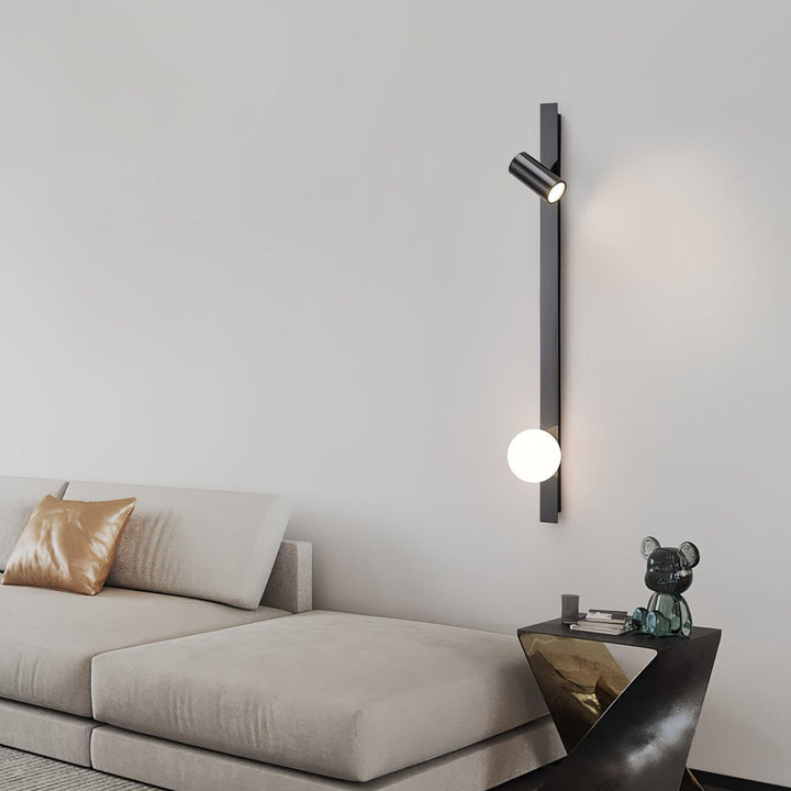 Lång Arm Vägglampa med Stickkontakt