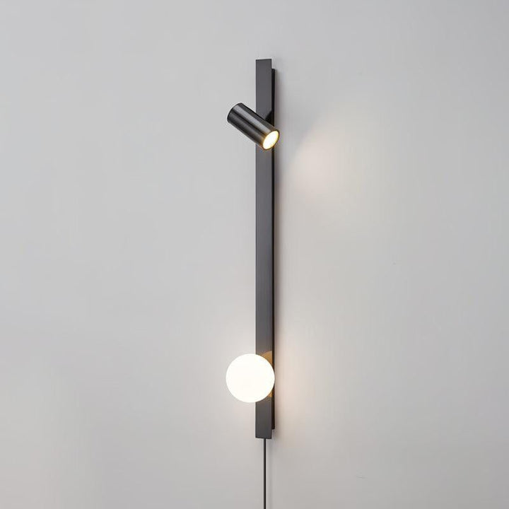 Lång Arm Vägglampa med Stickkontakt