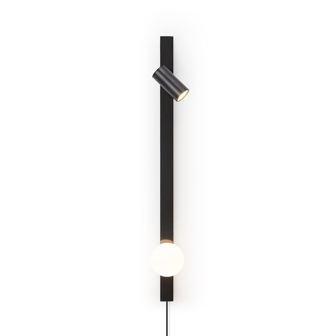 Lång Arm Vägglampa med Stickkontakt