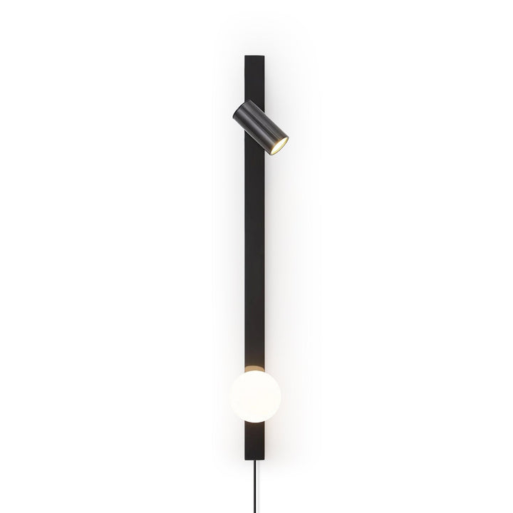 Lång Arm Vägglampa med Stickkontakt