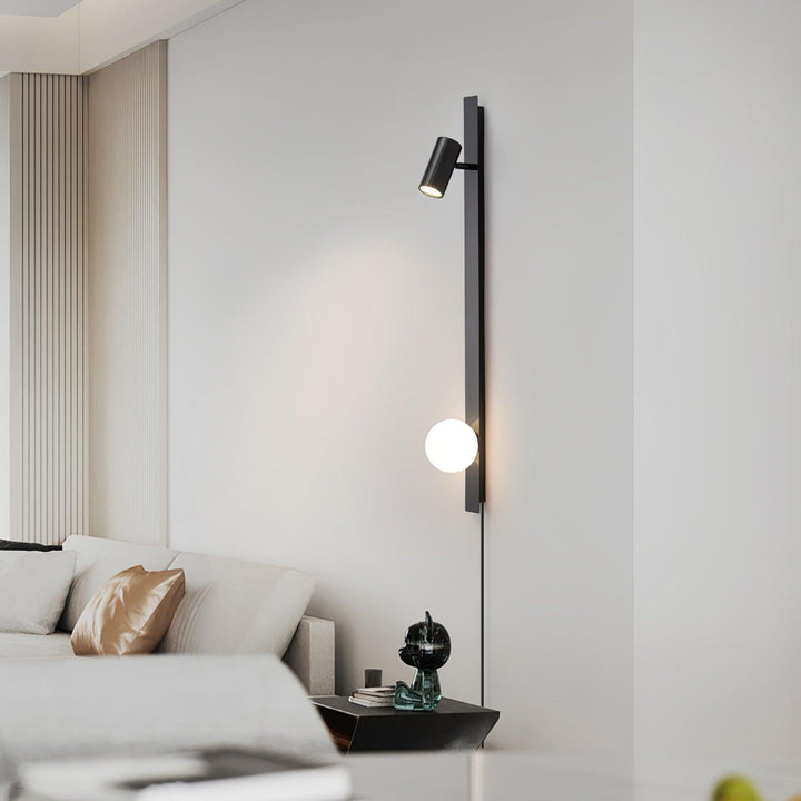 Lång Arm Vägglampa med Stickkontakt