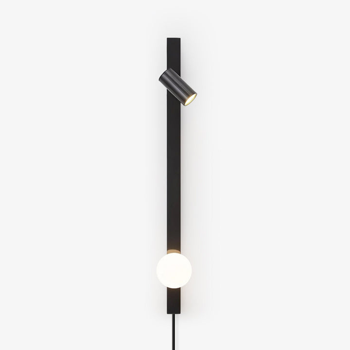 Lång Arm Vägglampa med Stickkontakt