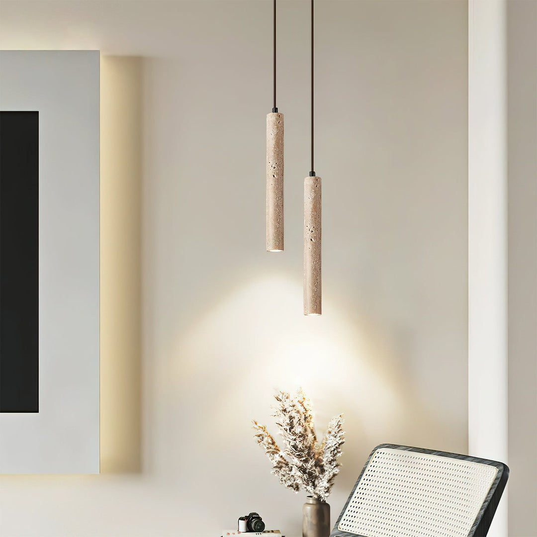 Lång Cylinder Pendellampa