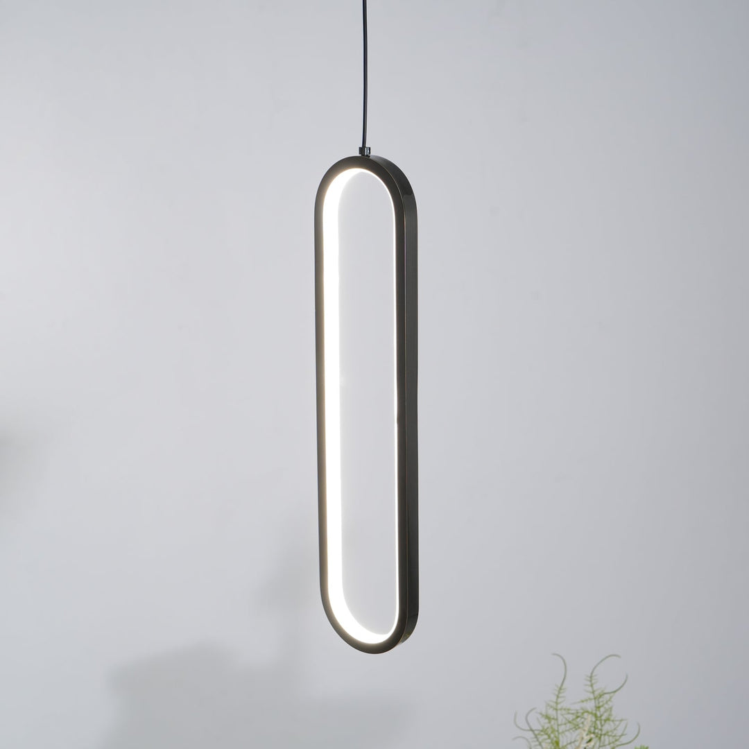 Lång Oval LED Hänglampa
