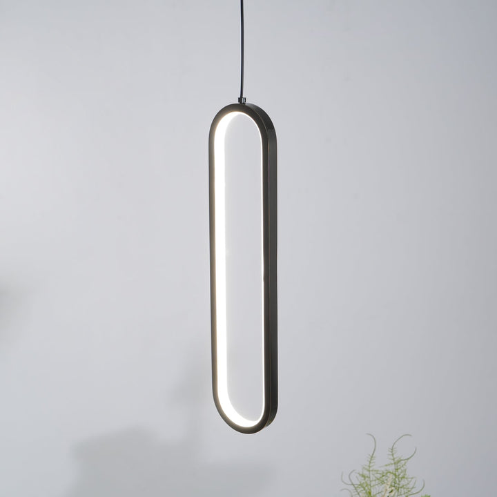 Lång Oval LED Hänglampa