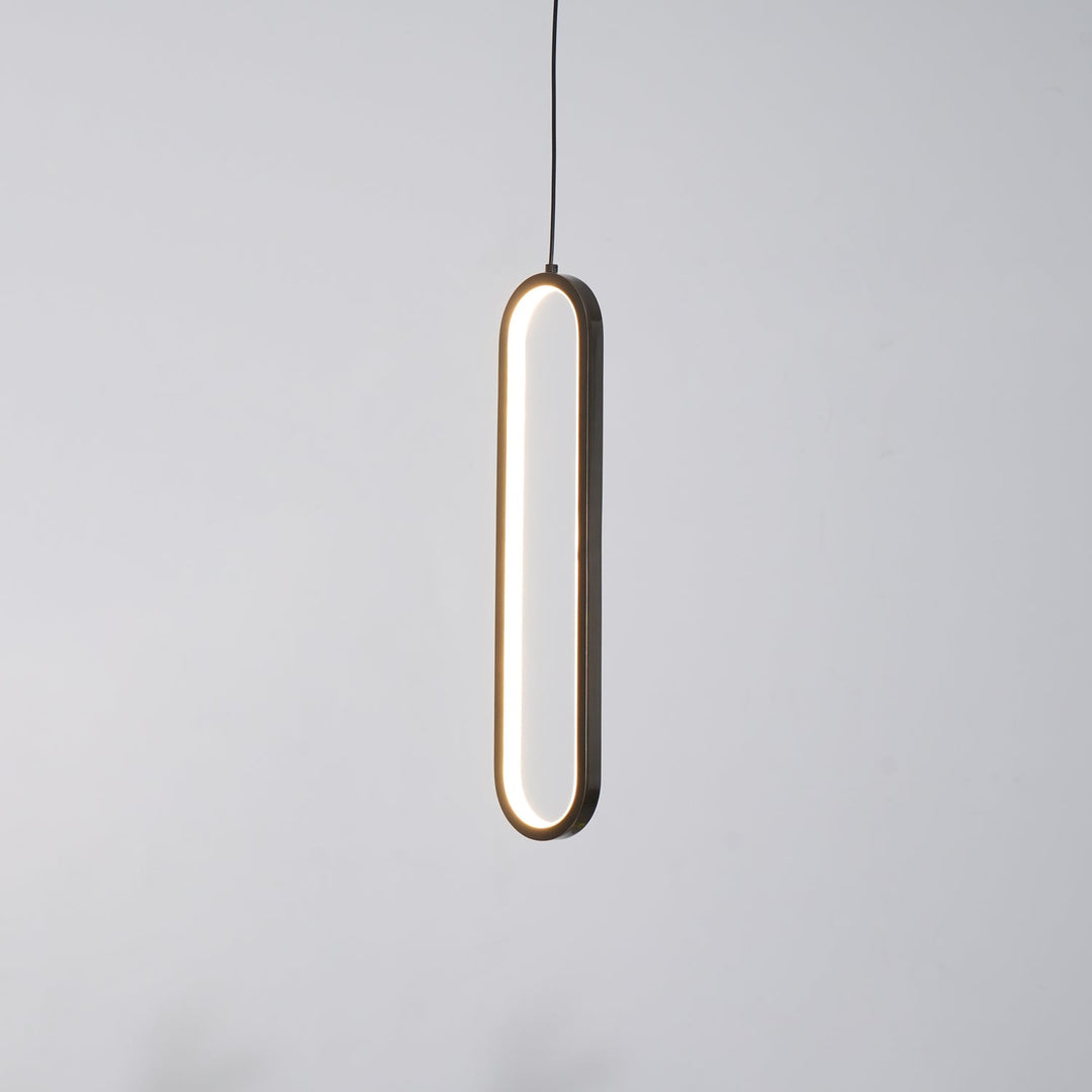 Lång Oval LED Hänglampa