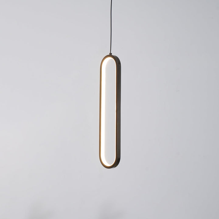Lång Oval LED Hänglampa