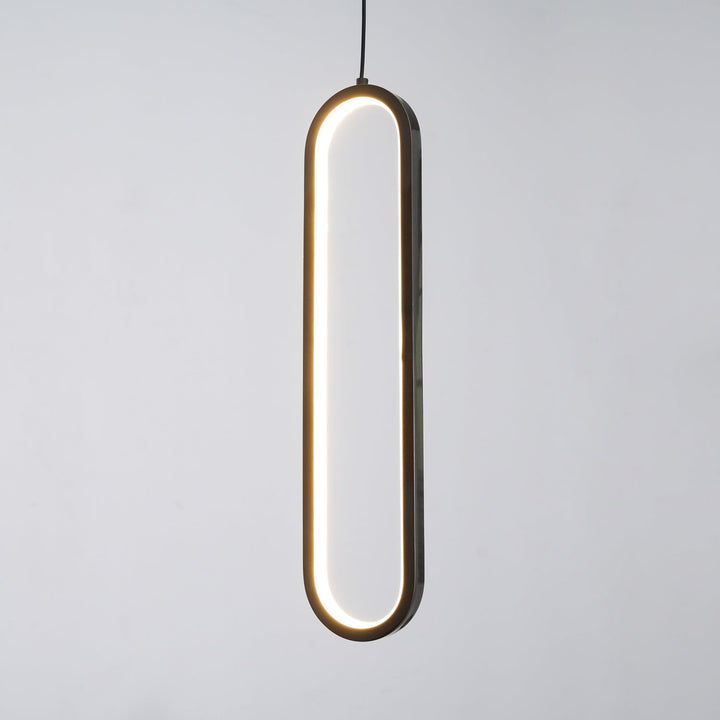 Lång Oval LED Hänglampa