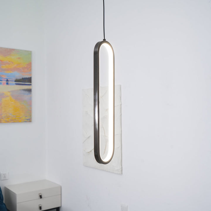 Lång Oval LED Hänglampa