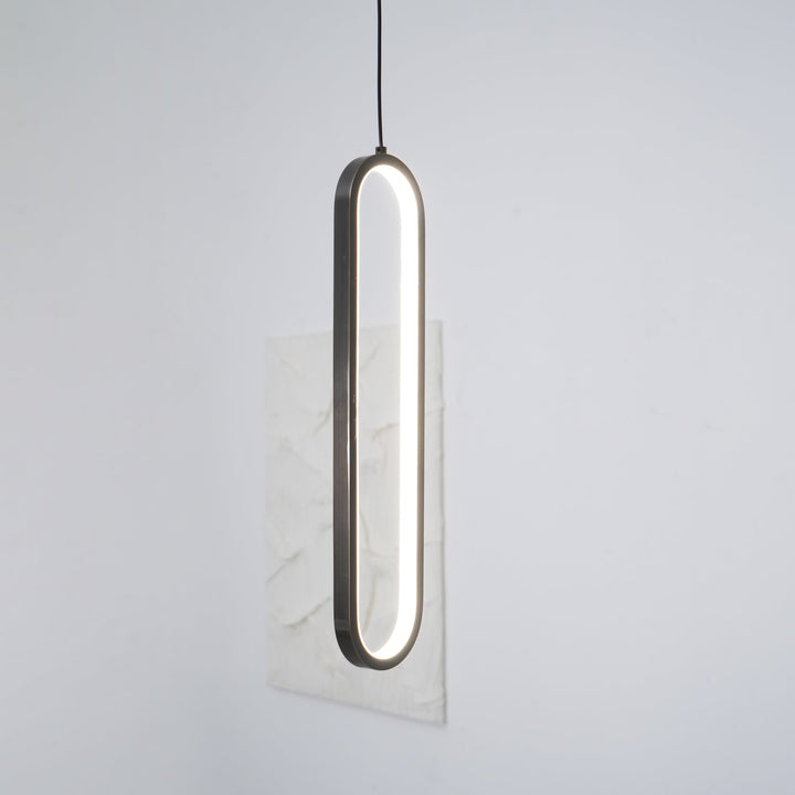 Lång Oval LED Hänglampa