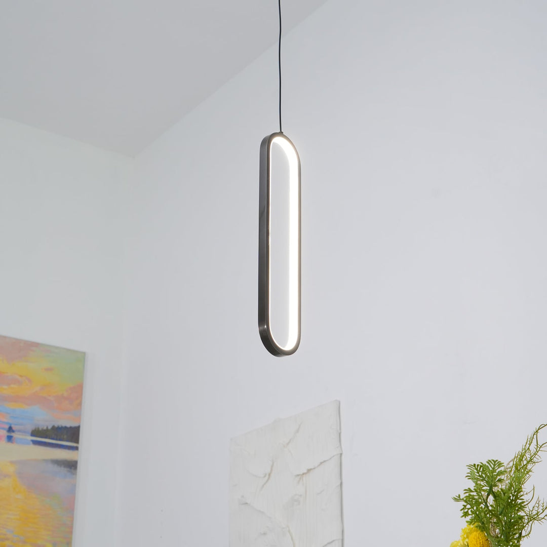 Lång Oval LED Hänglampa