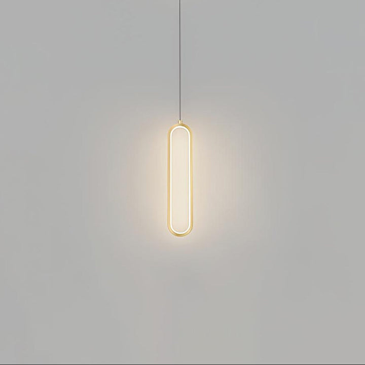 Lång Oval LED Hänglampa
