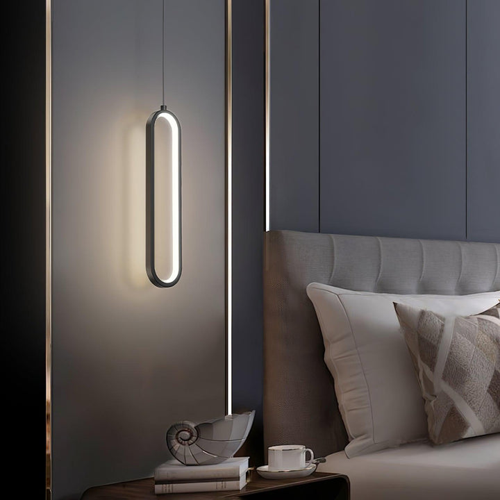 Lång Oval LED Hänglampa