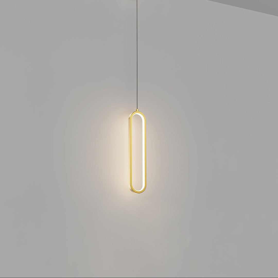 Lång Oval LED Hänglampa