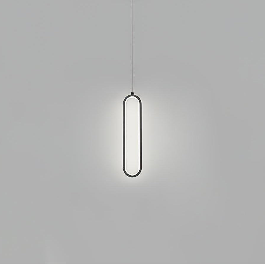 Lång Oval LED Hänglampa