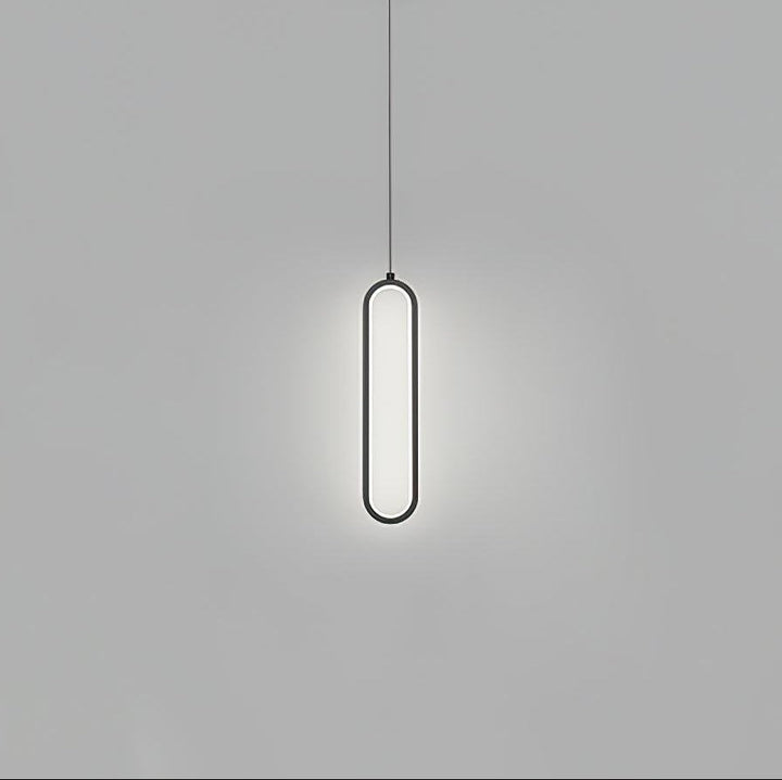 Lång Oval LED Hänglampa