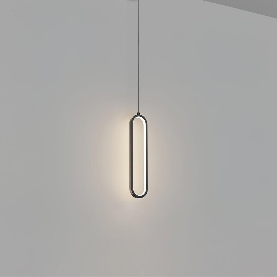 Lång Oval LED Hänglampa