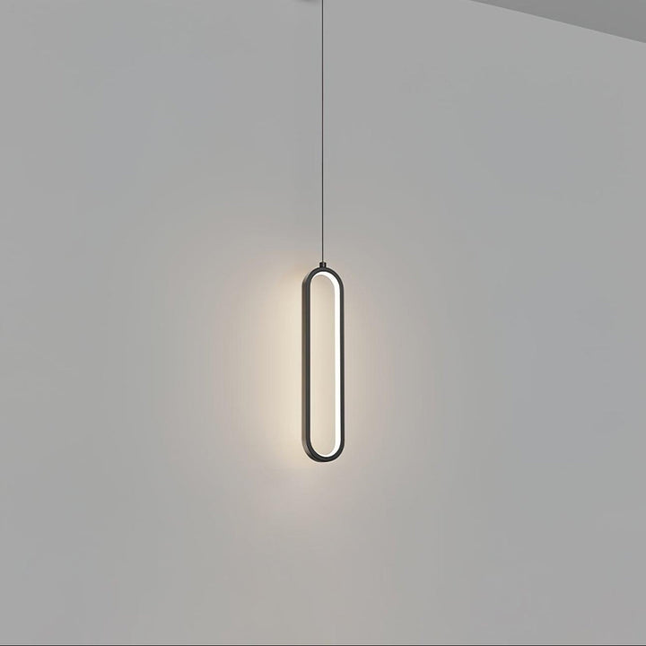 Lång Oval LED Hänglampa