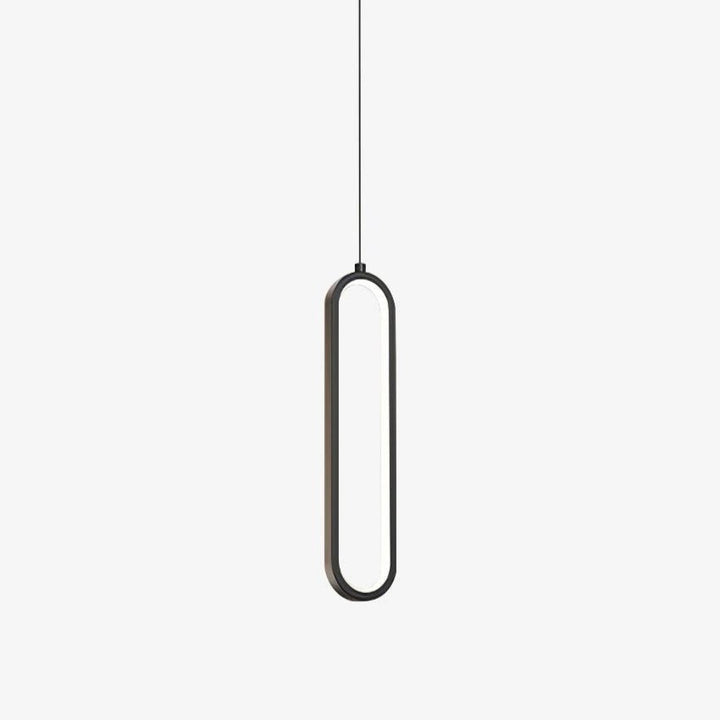 Lång Oval LED Hänglampa