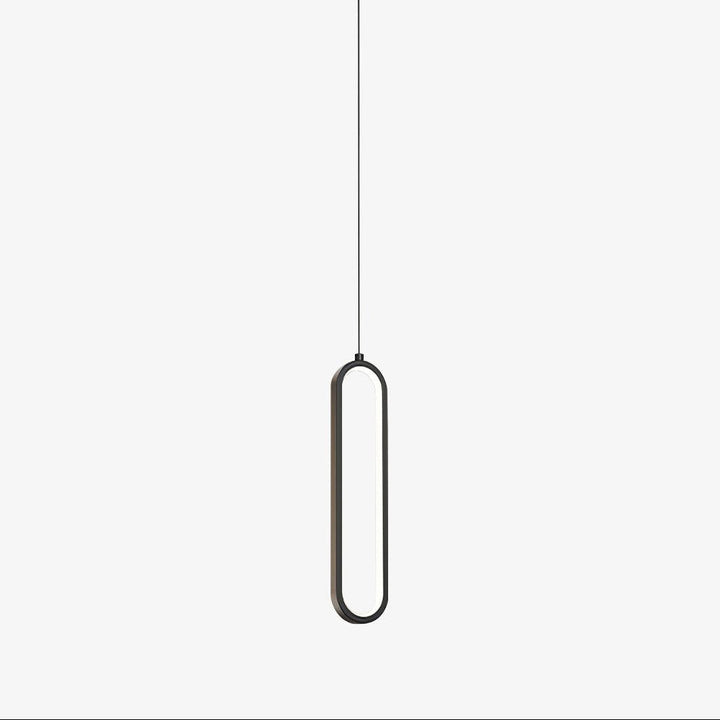 Lång Oval LED Hänglampa