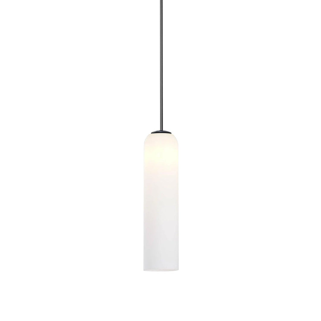 Lång Rörformad Glaspendellampa