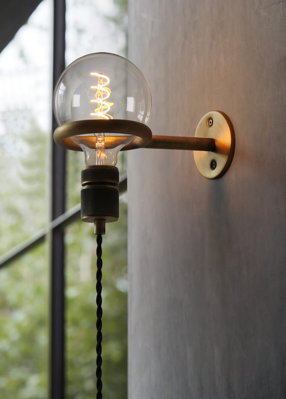 Loop Minimalist Vägglampa