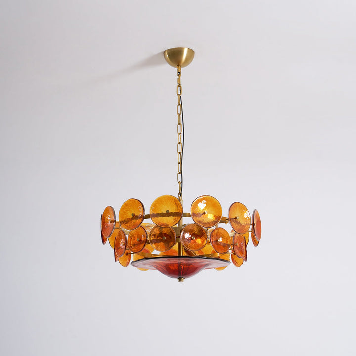 Solaris Disc Murano Kandelaber