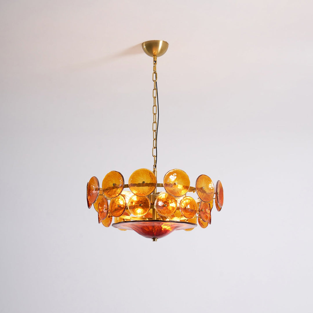 Solaris Disc Murano Kandelaber