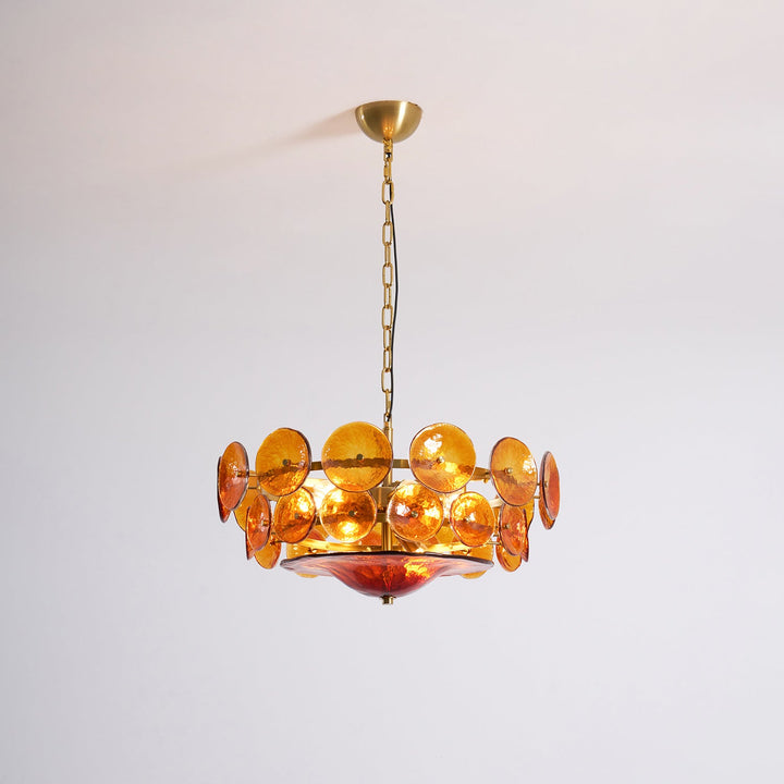 Solaris Disc Murano Kandelaber