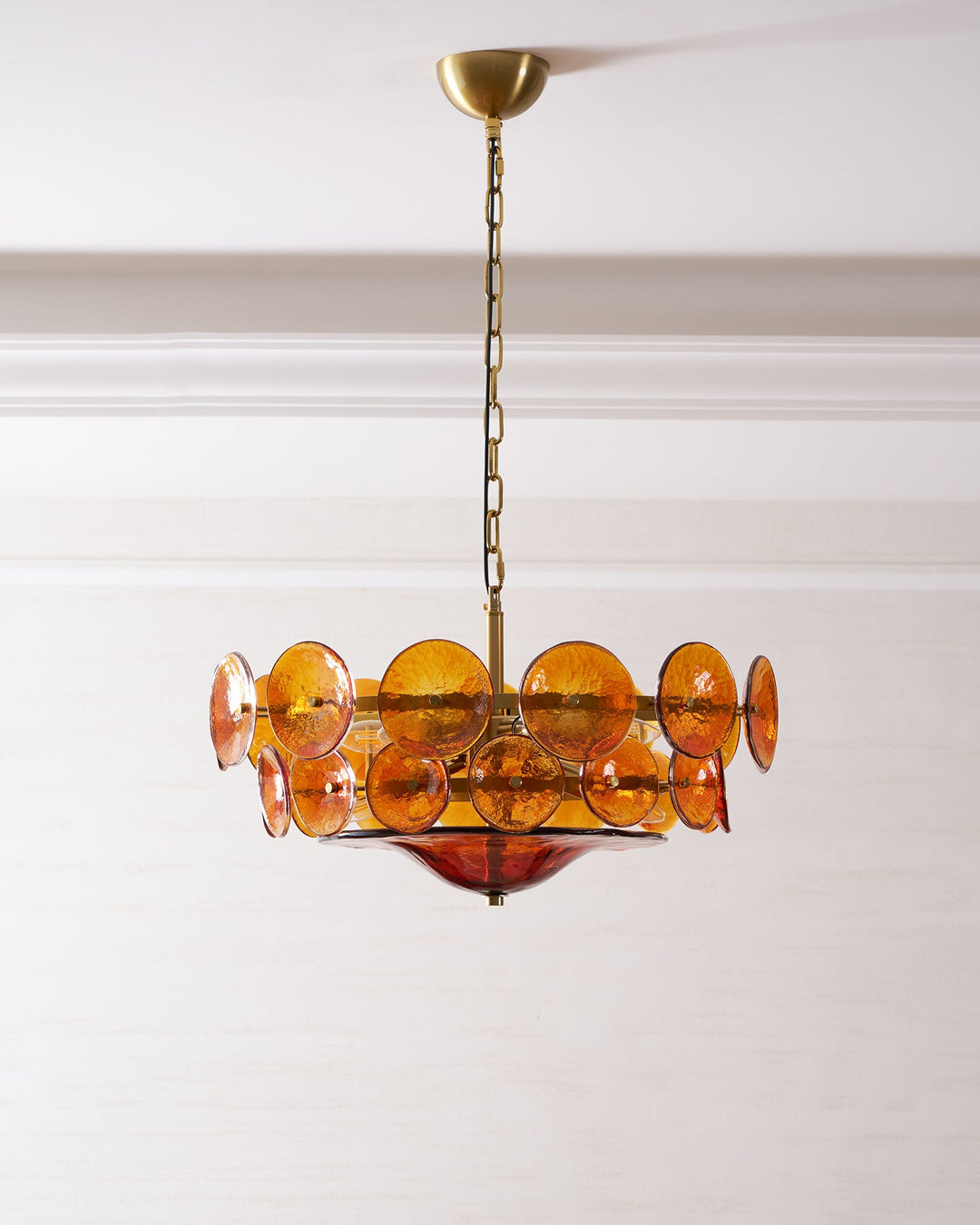Solaris Disc Murano Kandelaber
