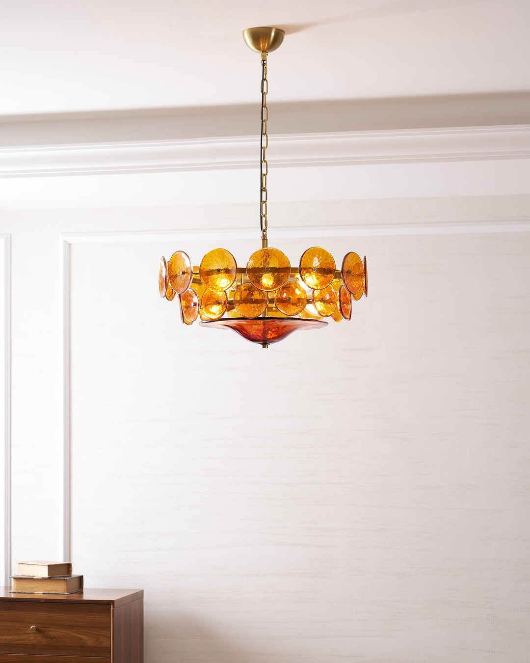 Solaris Disc Murano Kandelaber