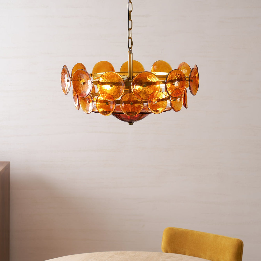 Solaris Disc Murano Kandelaber