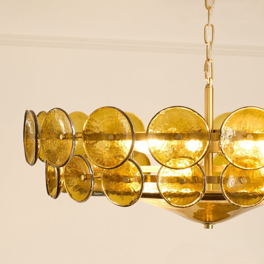 Solaris Disc Murano Kandelaber