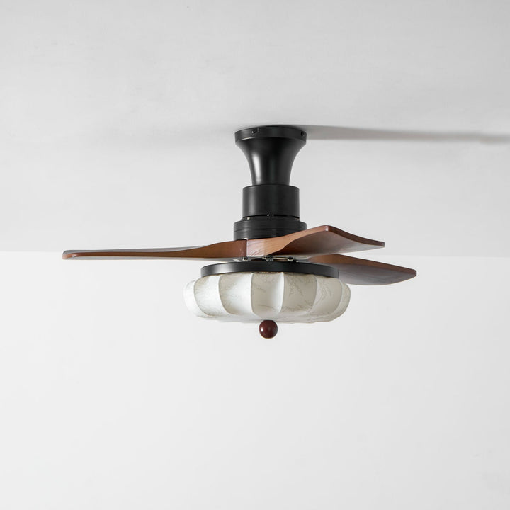 Lotus Bloom Takfläktlampa