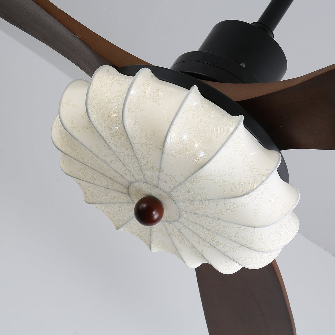 Lotus Bloom Takfläktlampa