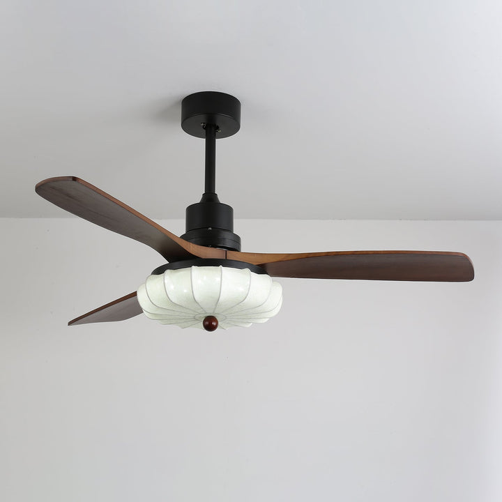 Lotus Bloom Takfläktlampa