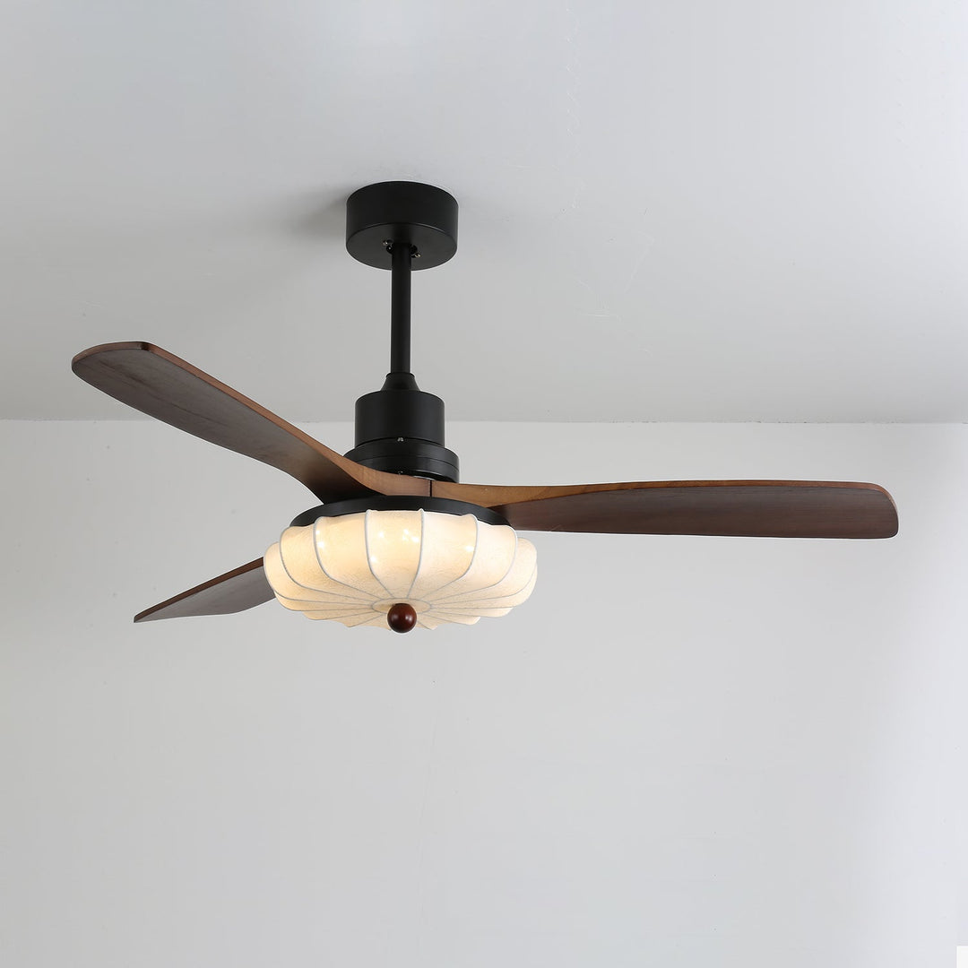 Lotus Bloom Takfläktlampa