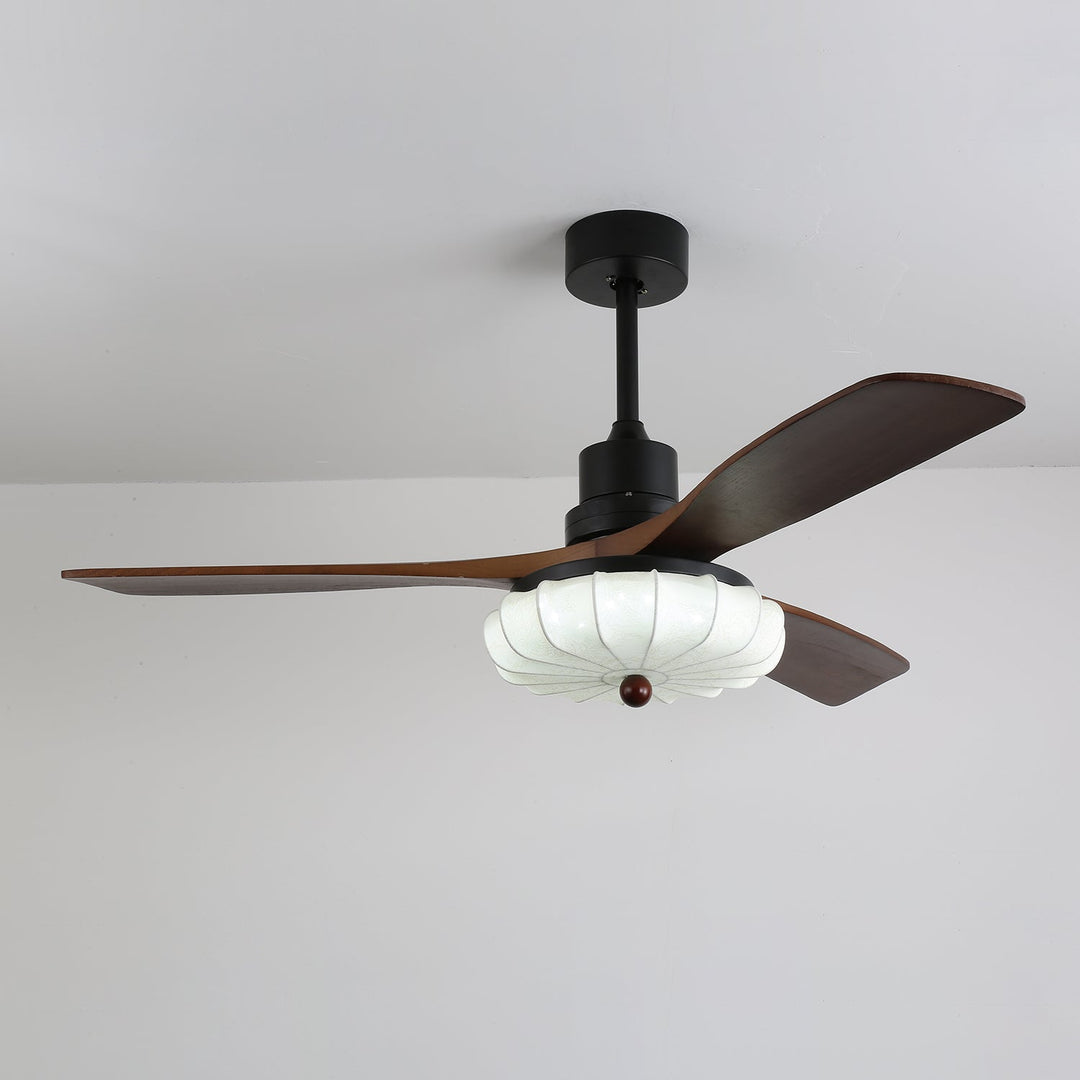 Lotus Bloom Takfläktlampa
