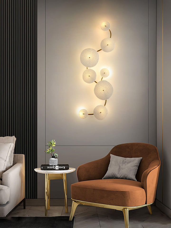 Lotus Petal Vägglampa
