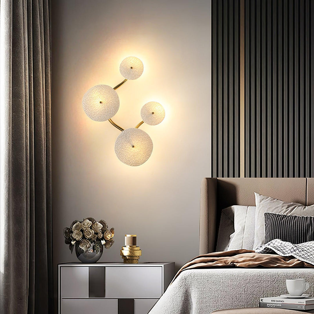 Lotus Petal Vägglampa