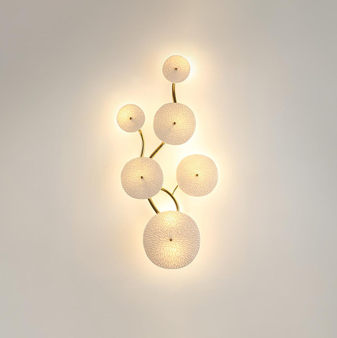 Lotus Petal Vägglampa