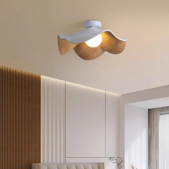 Lotusblad Taklampa