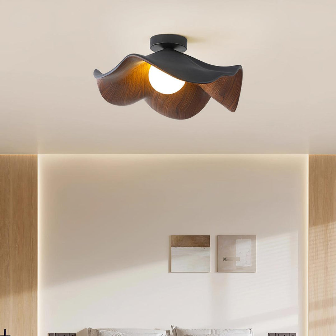 Lotusblad Taklampa