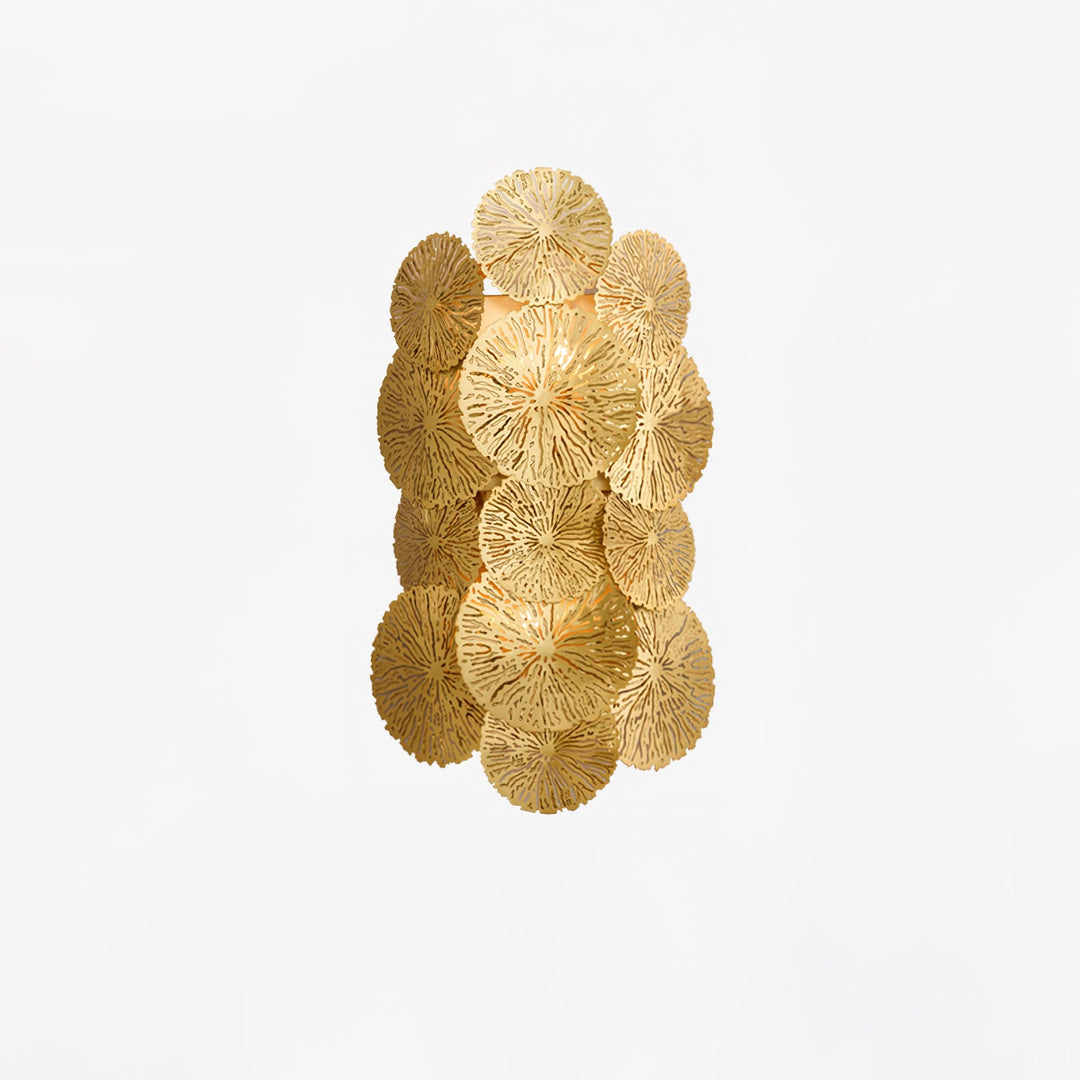 Lotusblad Vägglampa