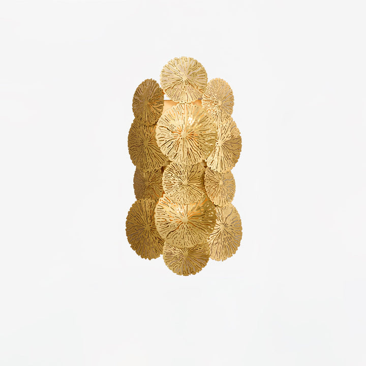 Lotusblad Vägglampa