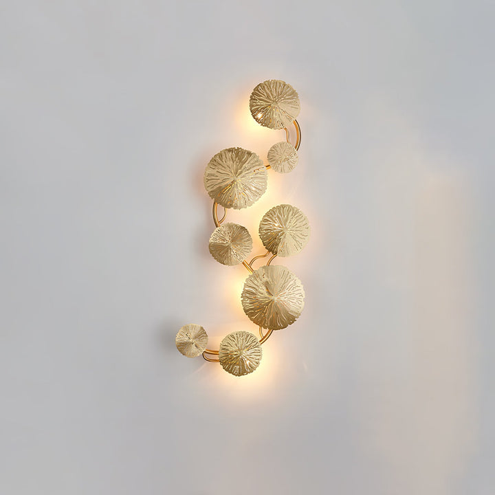 Lotusblad Vägglampa