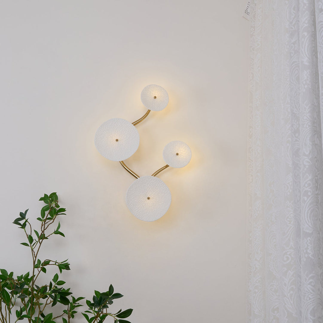 Lotus Petal Vägglampa