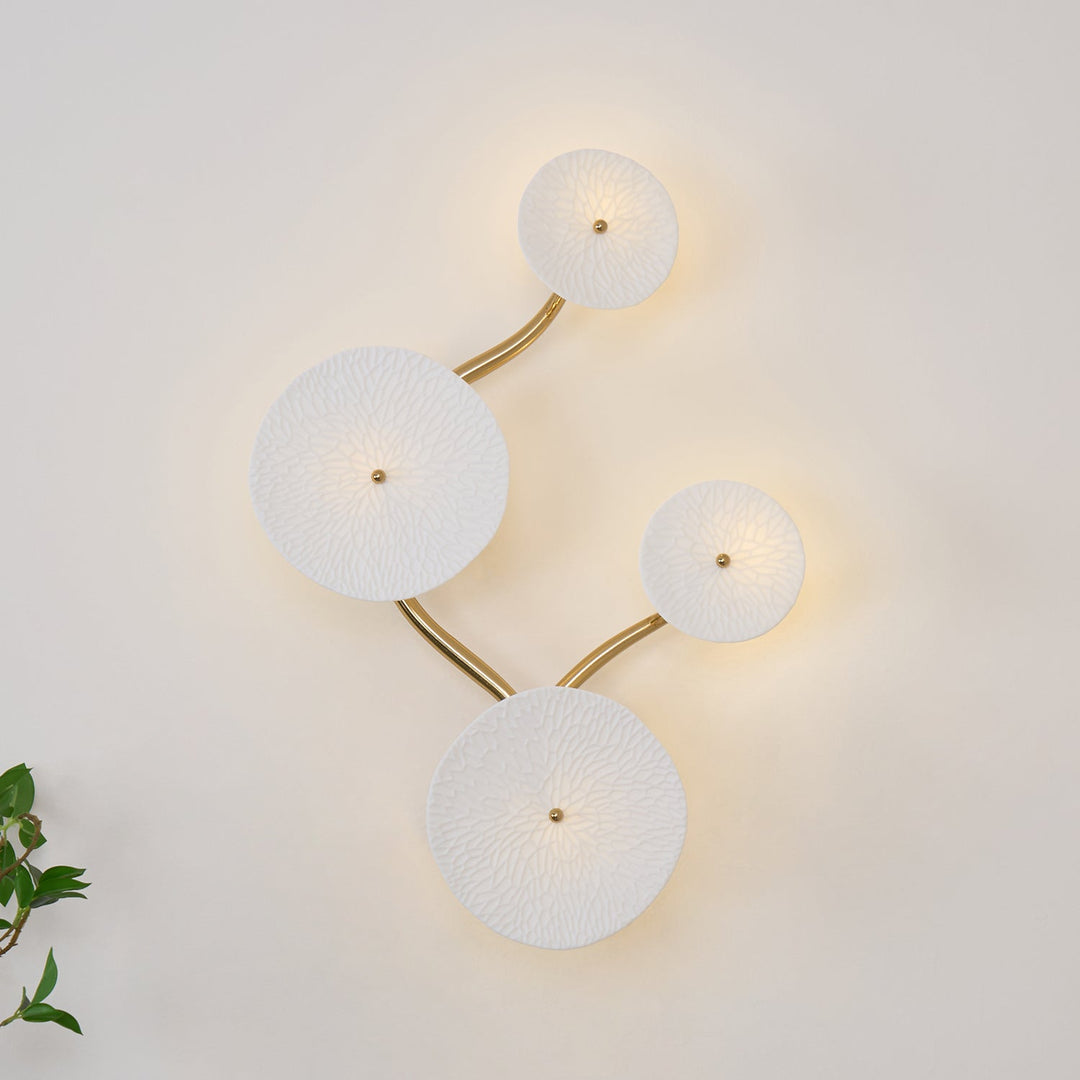 Lotus Petal Vägglampa