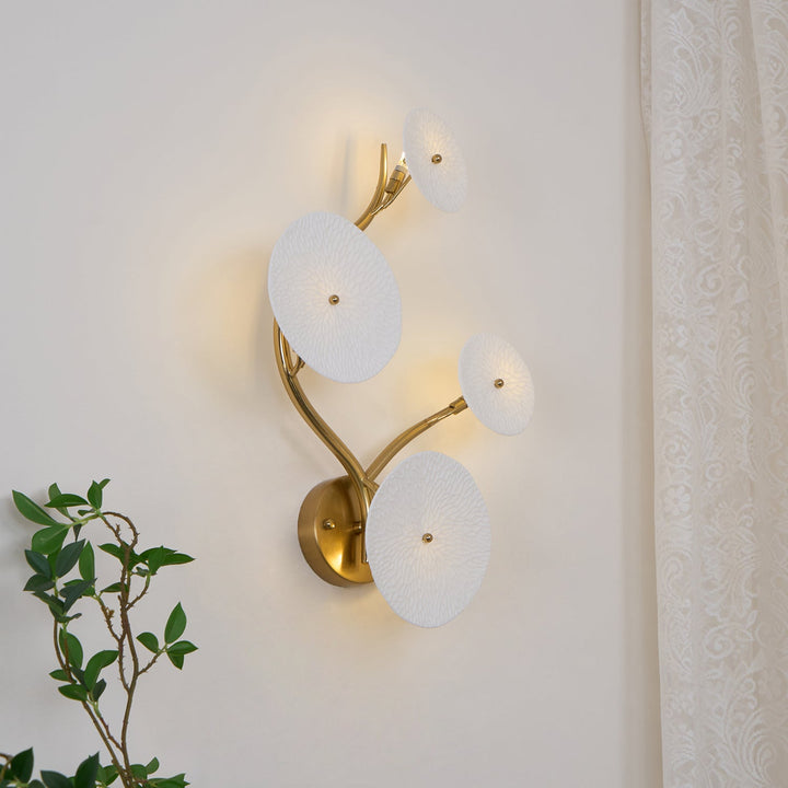 Lotus Petal Vägglampa